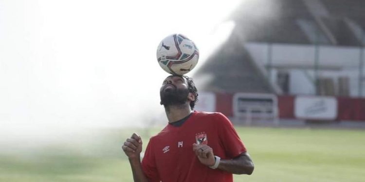 الشحات جاهزا للعودة للتدريبات