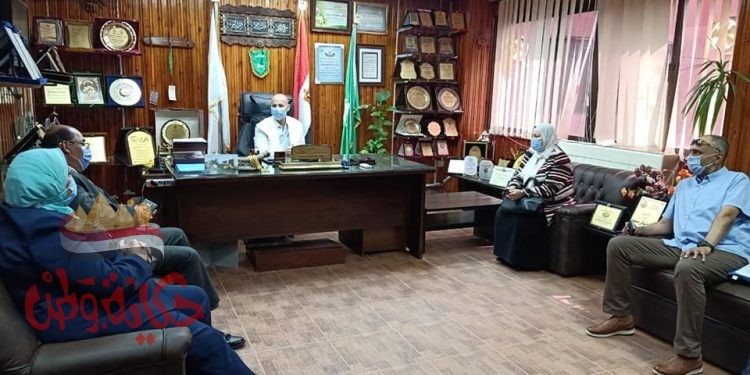 وكيل وزارة الصحة بالشرقية يستقبل زيارة إشرافية برئاسة رئيس قطاع الأقاليم بوزارة الصحة والسكان