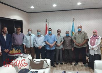 الشباب والرياضه بالغربيه تكرم قيادات كلية الشريعه والقانون بطنطا