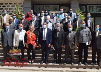  منصور ” يترأس مجلس كلية العلوم بجامعة بنى سويف