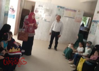 صحة ابشواى تقود قطار التوعية عن التعايش مع فيروس كورونا والتطعيمات بابشواى