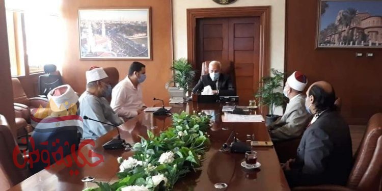 الغضبان : يلتقى بمشايخ منطقة وعظ بورسعيد