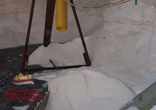 تموين المنوفية : ضبط 80 طن ملح بمصنع مخالف بالمنطقة الصناعية بقويسنا وتحرير 199 محضر تمويني