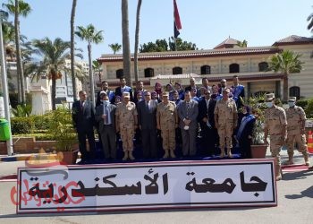 جامعة الإسكندرية والمنطقة الشمالية العسكرية توقعان بروتوكول تعاون لتبادل الخبرات في المجالات الطبية والهندسية والزراعية والرى