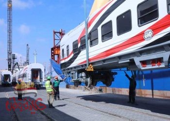السكة الحديد : الجمعة المقبل ميناء الاسكندرية يستقبل دفعة عربات روسية جديدة تضم 22 عربة