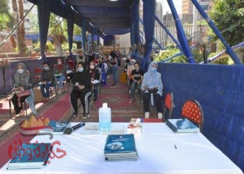 مستشفى الطلبة بالجيزة تستقبل طلاب جامعة القاهرة الجدد لإجراء الكشف الطبي عليهم