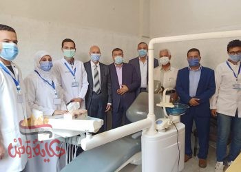 وكيل وزارة الصحة بالشرقية يفتتح عيادة الأسنان بالمركز الطبي