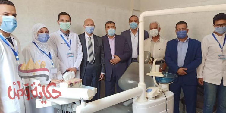 وكيل وزارة الصحة بالشرقية يفتتح عيادة الأسنان بالمركز الطبي