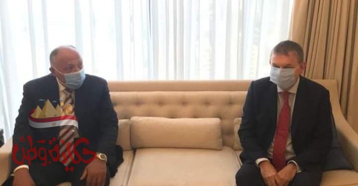 سامح شكري يلتقي بالمفوض العام لوكالة (أونروا)