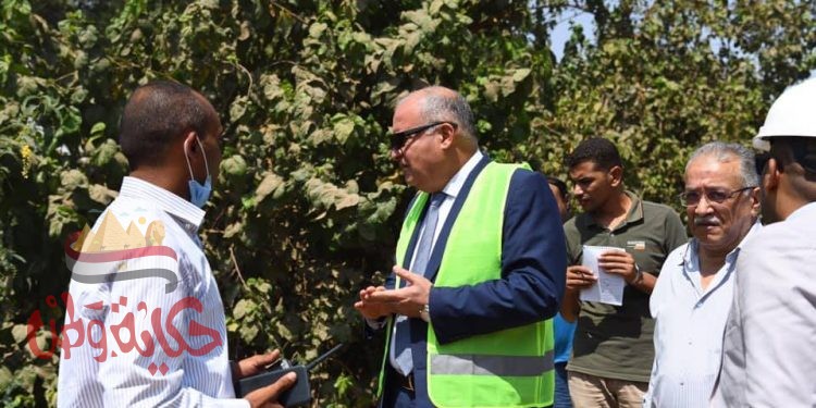 محافظ قنا يأمر بتطهير ترعة المنشية بمدينة نقادة