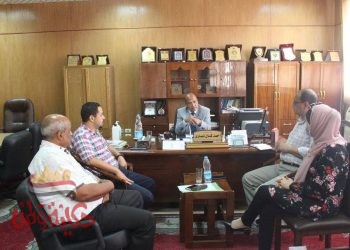 زيارة وفد من البرنامج التنفيذى للبيئة والمخلفات الصلبة بمحافظة قنا