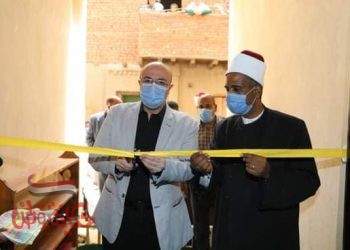 غنيم يفتتح مسجد النور بتزمنت اليوم ضمن 5 مساجد تم افتتاحهم ببعض مراكز المحافظة