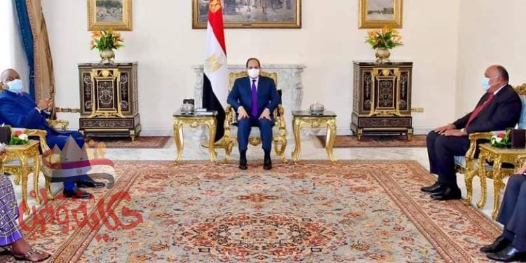 "رسالة خطية من رئيس الكونجو الي الرئيس عبد الفتاح السيسي"