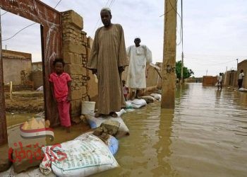 الفيضان دمر أحياء بأكملها في الخرطوم