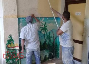 مدارس إدارة سيدي سالم التعليميه تتزين بقيادة الورداني استعداداً للعام الدراسي الجديد