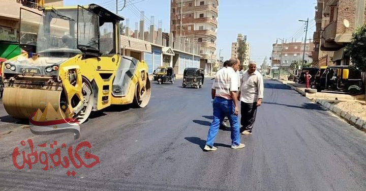 متابعة الأعمال الميدانية اليوم بمدينة الشهداء والوحدات المحلية التابعه