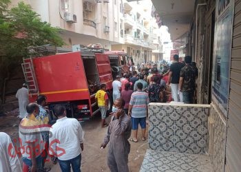 عاجل.. الحماية المدنية تسيطر على حريق بالغردقة