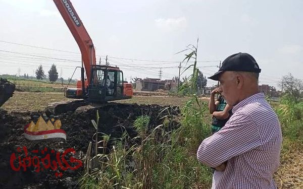 صرف دمنهور"" تطهير المجري المائي و ازاله التعديات على تحويله القديمه