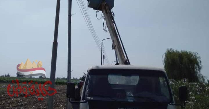 حملات لصيانة خطوط الإنارة بأبوحمص