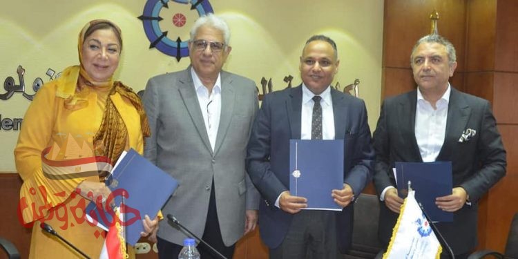 تعاون ثلاثي بين أكاديمية البحث العلمي ومؤسسة بنك كريدي أجريكول مصر ومؤسسة التعليم أولاً لاكتشاف الأفكار العلمية الهادفة