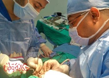 إجراء جراحة متقدمة للوجه والفكين بالقنايات وإستئصال ورم بالبطن بمشتول السوق 