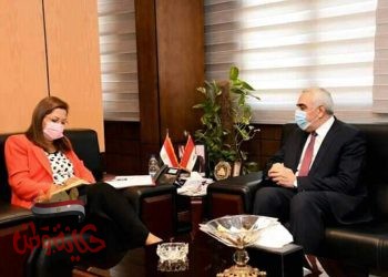 السعيد” تلتقي بسفير جمهورية العراق ومندوبها الدائم لدى جامعة الدول العربية