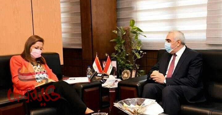 السعيد” تلتقي بسفير جمهورية العراق ومندوبها الدائم لدى جامعة الدول العربية