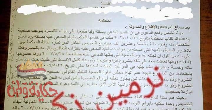 الحلقة الاولي: فساد جمعية إسكان الزراعين اسيوط