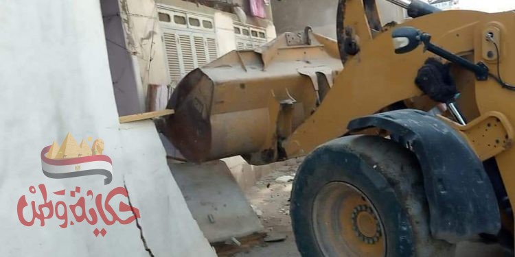 الغضبان : استمرار حملات ازالة التعديات علي املاك الدولة بالاحياء  