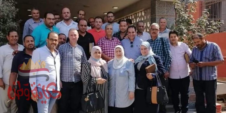 نماذج مشرفه للنجاح بقطاع الكهرباء بالمنوفية  مدير القطاع تكرم عبير طاحون مدير فرع بركه السبع