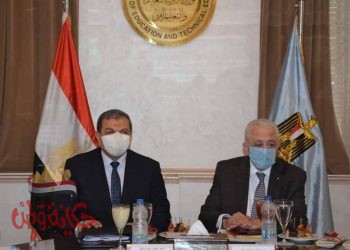 شوقي وسعفان:يناقشان مشروع قانون إنشاء الهيئة المصرية الوطنية لضمان الجودة والاعتماد في التعليم والتدريب