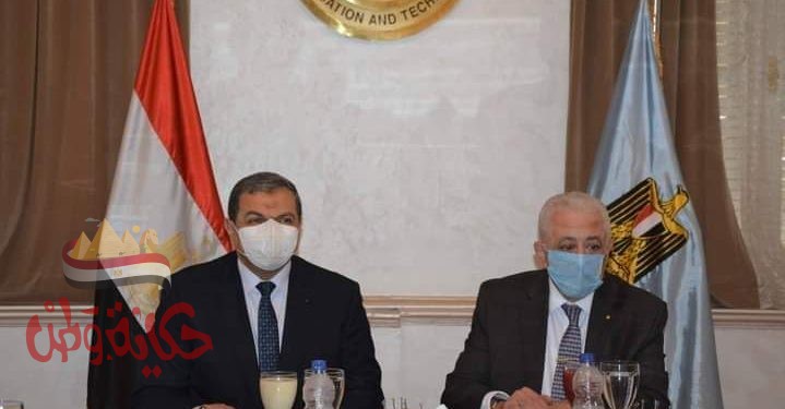 شوقي وسعفان:يناقشان مشروع قانون إنشاء الهيئة المصرية الوطنية لضمان الجودة والاعتماد في التعليم والتدريب