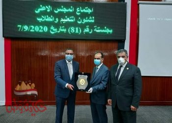 المجلس الأعلى لشئون التعليم والطلاب يعقد اجتماعه بجامعة بنها