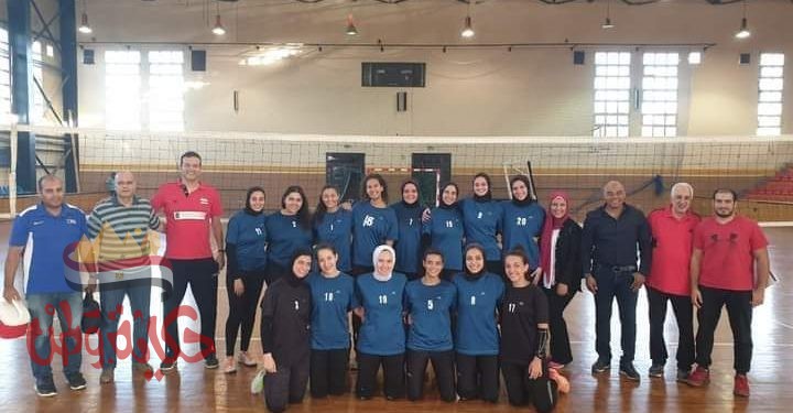 صعود نادى 6 أكتوبر للدورى الممتاز فى الكرة الطائرة بنادى 6 أكتوبر