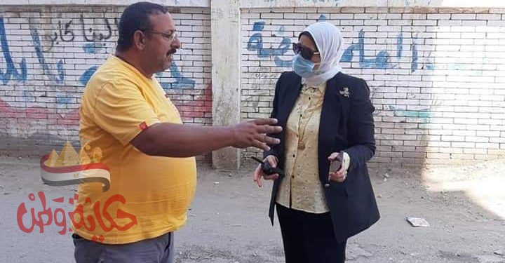 عايدة ماضي تتفقد عدد من شوارع مركز و مدينة مطوبس وبعض القرى التابعة لها