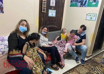 زيارة الرابطة المغربية المصرية إلى دار الايتام