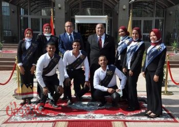 الرئيس السيسي يفتتح مجمع الفنون والثقافة بجامعة حلوان عبر الفيديو كونفرانس