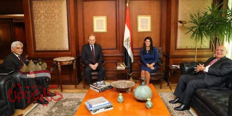 المشاط ” تبحث مع سفير الاتحاد الأوروبي الجديد مجالات التعاون المستقبلية