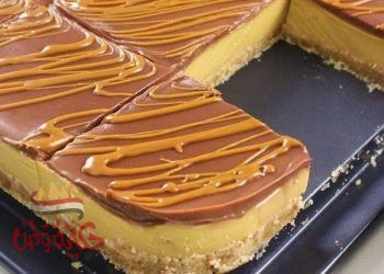 كيكة باردة بالكريم كراميل 