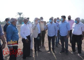 الوزير : يتفقد مشروع محور شمال الأقصر ويوجه باستكمال المحور نظرا لأهميتة في السياحه وللمواطنين