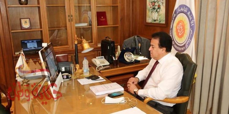 وزير التعليم العالى والبحث العلمى يرأس اجتماع مجلس إدارة الهيئة القومية للاستشعار من البعد وعلوم الفضاء