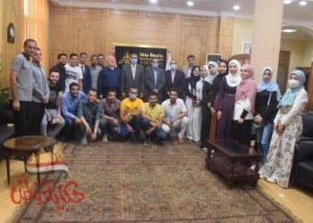 كلية الفنون التطبيقية جامعة حلوان تنظم ورشه عمل بمركز الخصوص للتدريب على الحياكة وقص الباترون 