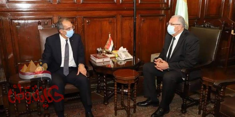 عمرو طلعت” و “القصير ” يبحثان استخدام تكنولوجيات الذكاء الاصطناعى فى تطوير قطاع الزراعة