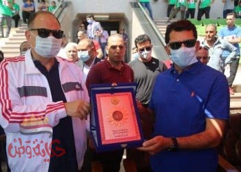 وزير الشباب والرياضة يتفقد القريه الاولمبيه بجامعه اسيوط