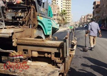 خطة متكاملة للإرتقاء بقطاع الطرق بالمنوفية