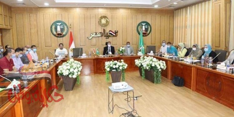 محافظ المنوفية إزالة التعديات على الأراضى الزراعية فى المهد