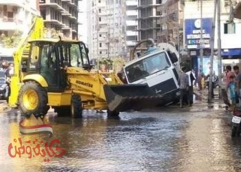 محافظ المنوفية : يتابع إصلاح خط مياه بشارع صبري أبو علم بشبين الكوم