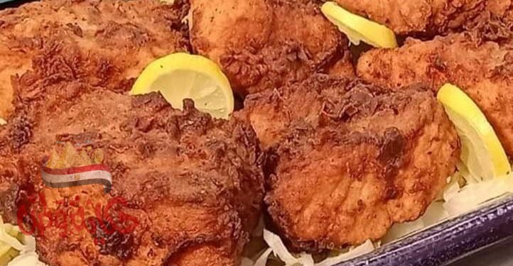 سمك فيليه مقلي مع كلو سلو وجمبري