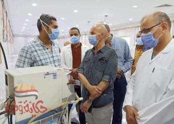 وكيل وزارة الصحة بالشرقية يتفقد أعمال التطوير الجارية بمستشفي ههيا المركزي