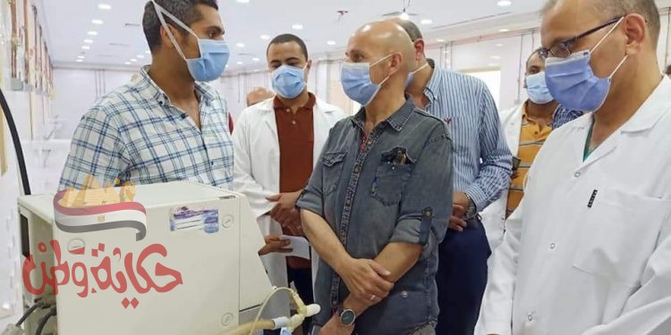 وكيل وزارة الصحة بالشرقية يتفقد أعمال التطوير الجارية بمستشفي ههيا المركزي